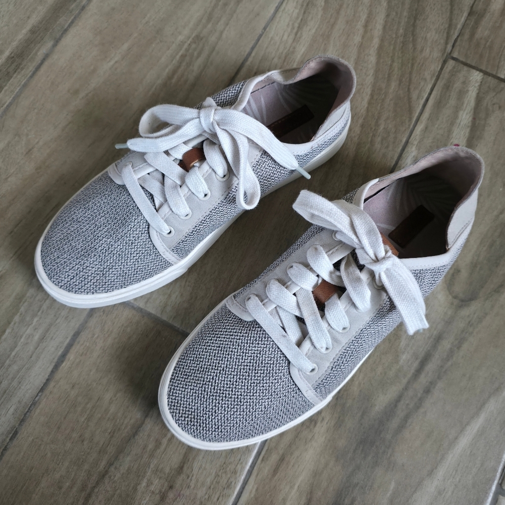 OluKai Pehuea Li Convertible Sneakers Women’s Size 8 Gray Knit Comfort - Picture 9 of 16
